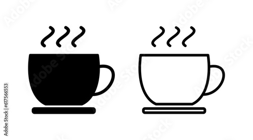 Cup coffee icon vector. coffee cup icon. mug