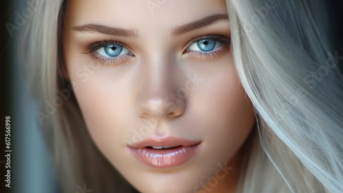 young adult woman, 20s, cau...