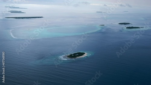 Islands In The Maldives' Huge Ocean photo