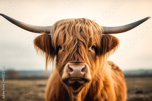 Scottish Highland Cow.