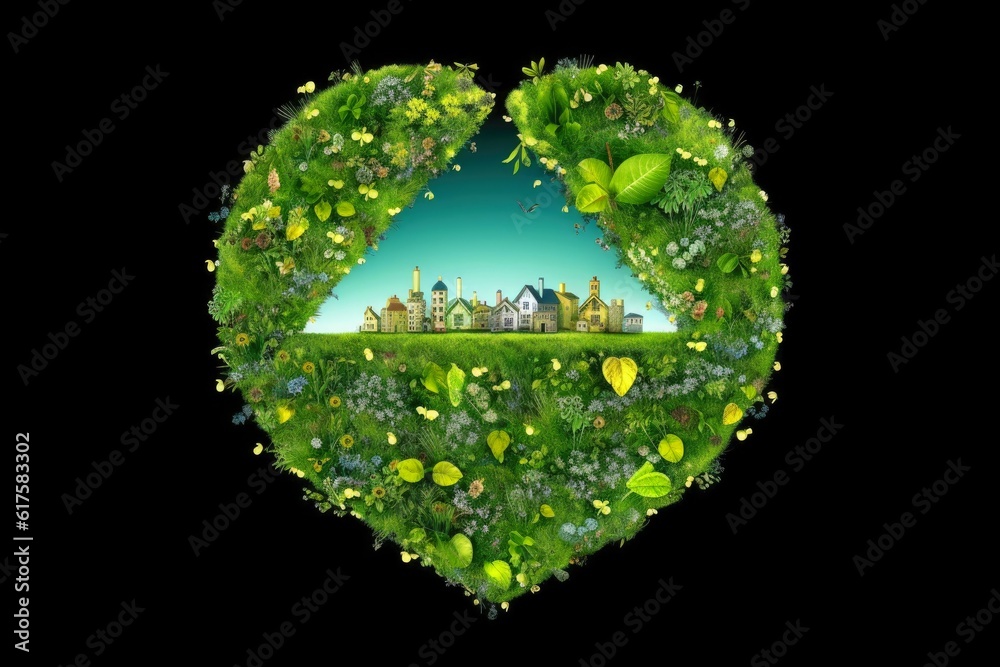 Illustration image, Nature and Sustainability, Eco-friendly Living and conservation, Concept art of Earth and animal life in different environments, Generative AI illustration Illustration image, Nature and Sustainability, Eco-friendly Living and conservation, Concept art of Earth and animal life in different environments, Generative AI illustration