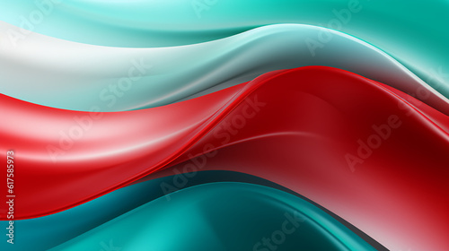 Vibrant Italian Flag Gradient A dynamic background featuring a smooth gradient of the Italian flag colors with ample copy space for text or design elements