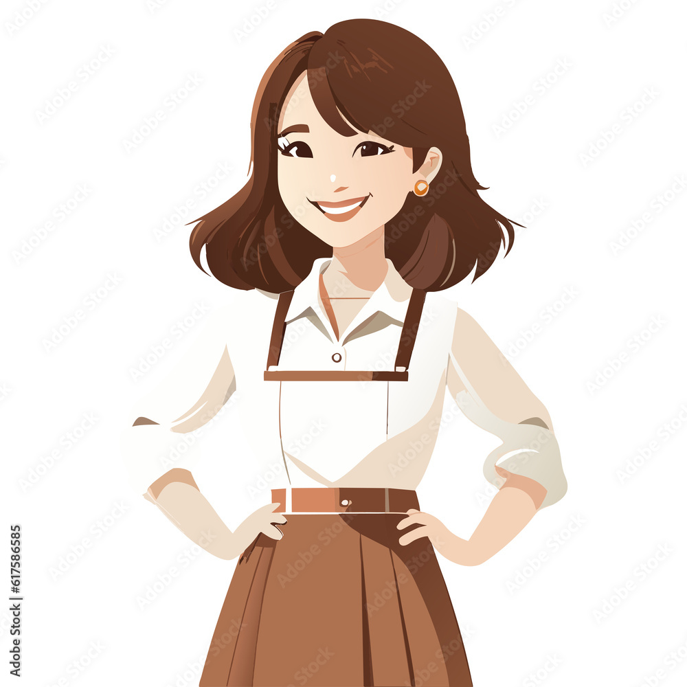 Beautiful Asian Barista, A Delightful Blend of Artistry and Hospitality, AI generated Beautiful Asian Barista, A Delightful Blend of Artistry and Hospitality, AI generated