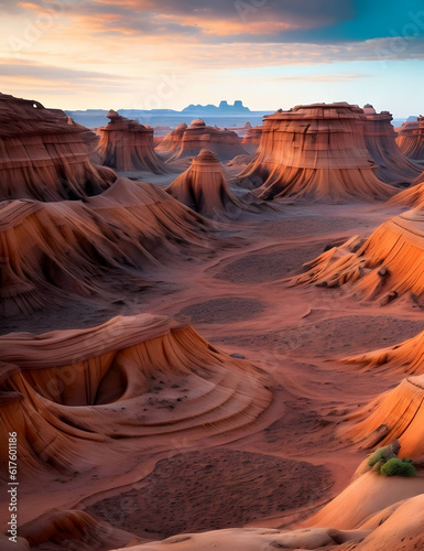 Mountainous Desert Terrain © Mordikai Art