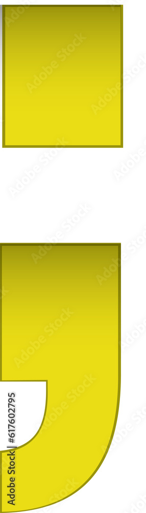 Semicolon symbol Semicolon symbol