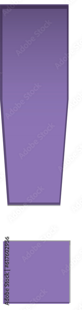 Purple Exclamation mark Purple Exclamation mark