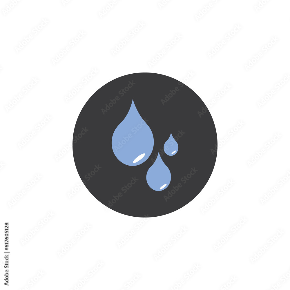 A drop icon sign symbol vector illustration