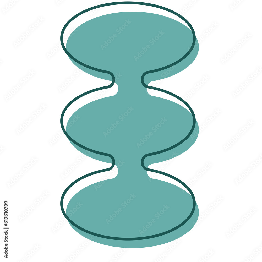 Atomic graphic design element mid-century shape Atomic graphic design element mid-century shape