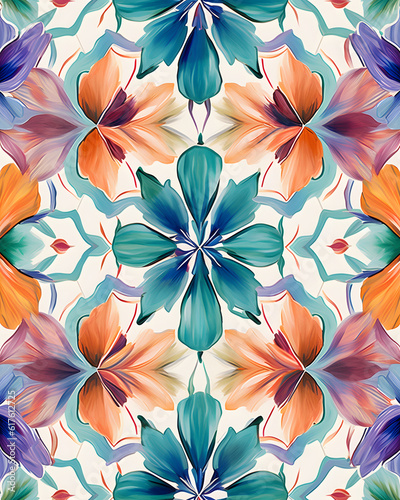 Floral pattern  Abstract floral texture background