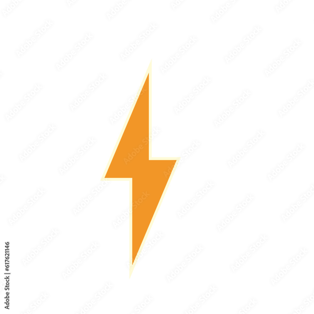 Lightning Bold Vector Lightning Bold Vector