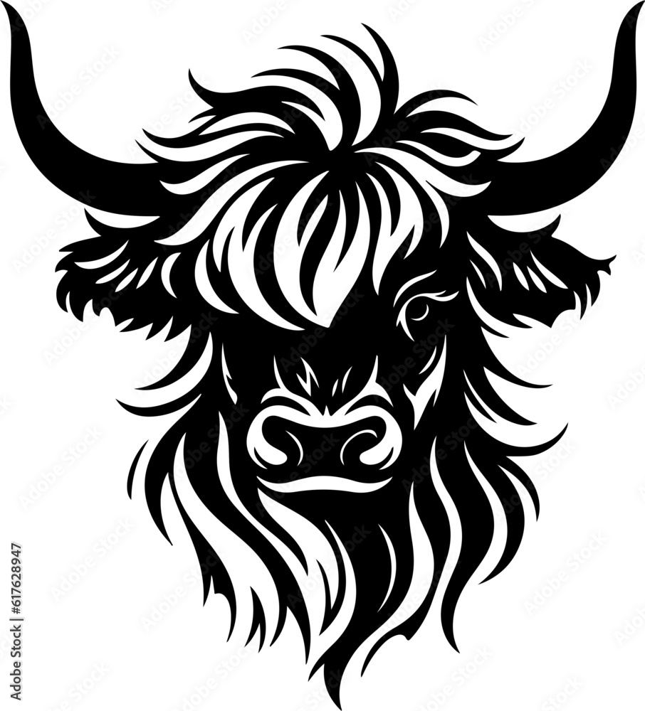Highland Cow SVG, Highland Cow PNG, Highland Cow Print, Highland Cow Pattern, Highland Cow Shirt svg, Cow svg, Cow Prints svg, Cow Face svg