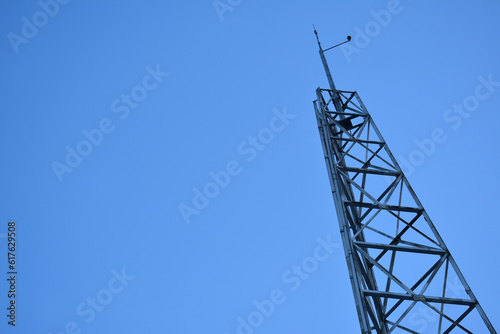 Steel structure communications tower in Pasig, Philippines