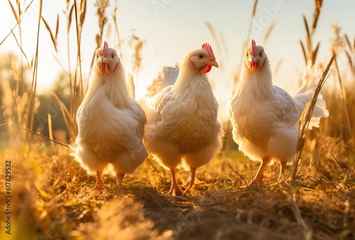 Pastured free-range chickens, organic poultry and natural farming.