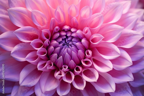 Pink and purple dahlia petals macro  floral abstract background. Close up of flower dahlia for background  Soft focus