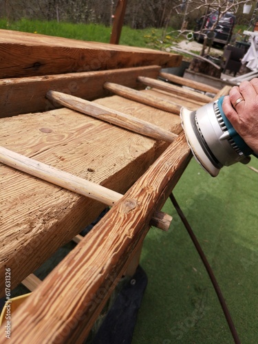 Foto Bricolage - Rénovation de vieux bois