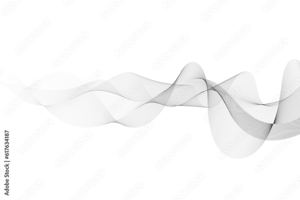 Abstract white background, wavy lines of color flow for packaging design, website, flyer. Transparent smooth wave, line. Abstract white background, wavy lines of color flow for packaging design, website, flyer. Transparent smooth wave, line.