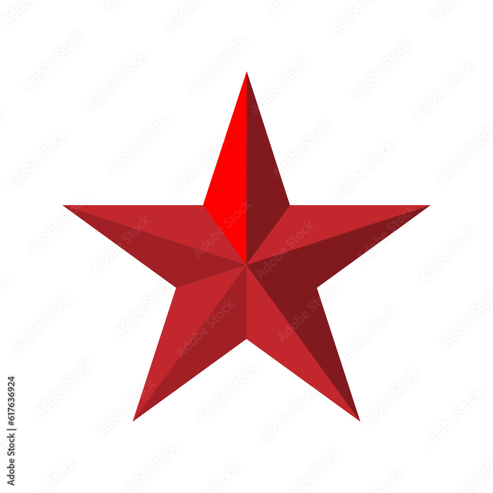 Red star icon. Vector isolated illustration. EPS 10 Red star icon. Vector isolated illustration. EPS 10