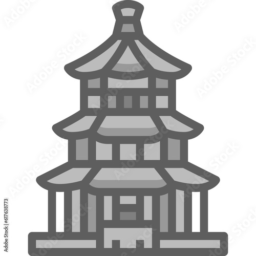 summer palace two tone icon