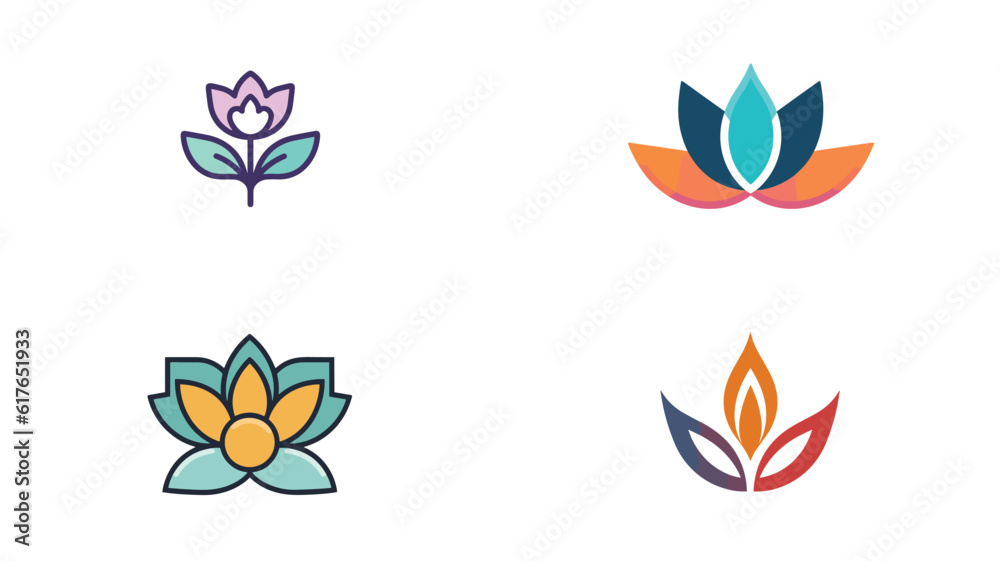 set of icons set of icons