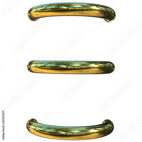 Realistic metal ring binders for notebooks or calendars. 3D black, steel, gold spring 