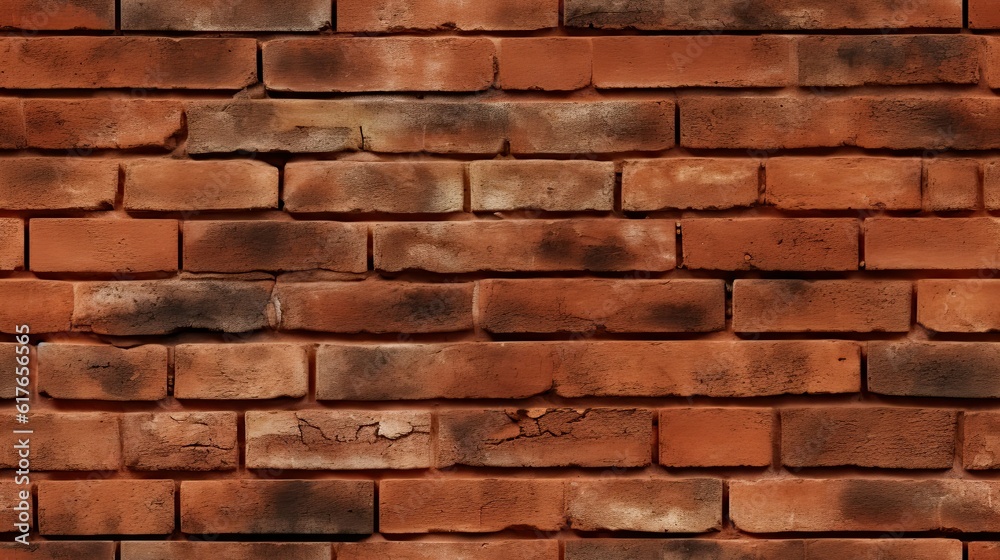 red brick wall seamless texture