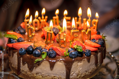 photo, cake, birthday, candles, holiday, birthday cake, wishes, dreams, celebrate photo