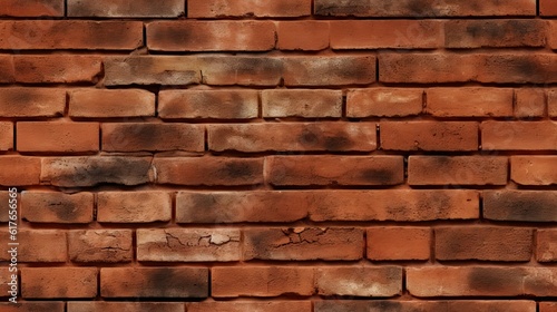 red brick wall seamless texture