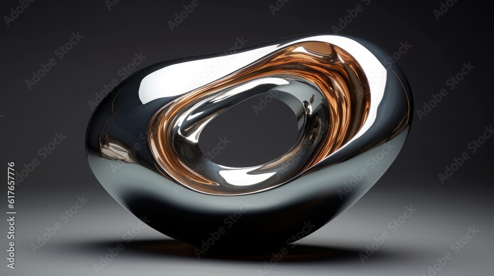 A 3D abstract sculpture resembling a distorted mirror, symbolizing the reflective nature of aging and the self-discovery it brings | generative ai A 3D abstract sculpture resembling a distorted mirror, symbolizing the reflective nature of aging and the self-discovery it brings | generative ai