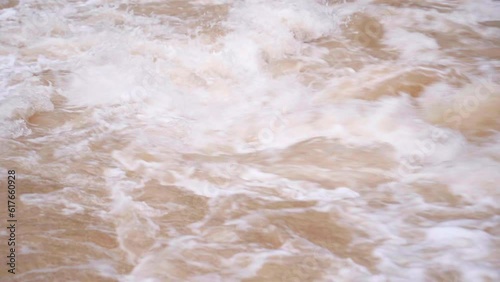 Rapids Over Grand Canyon National Park In Arizona, United States. Close up photo