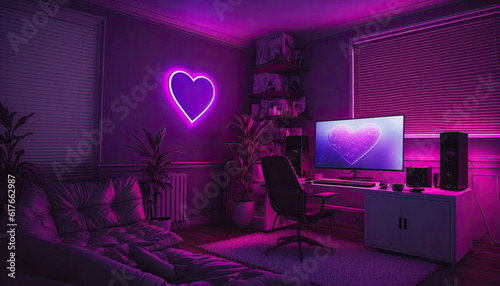 Valentine design room