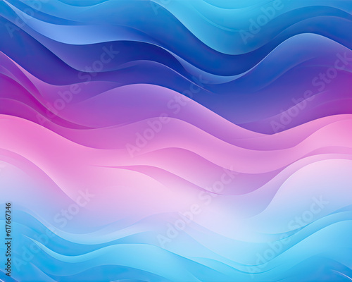 abstract cool colored seamless gradient background with waves