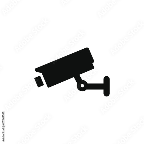 CCTV icon isolated on white background