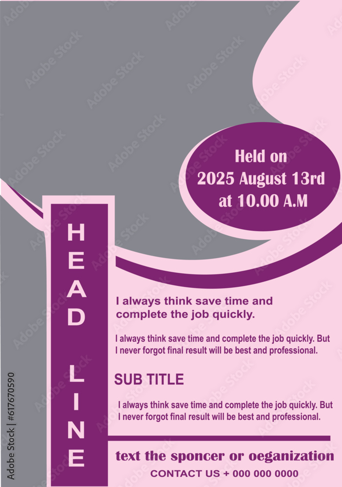 ROLL UP BANNER OR LEAFLET