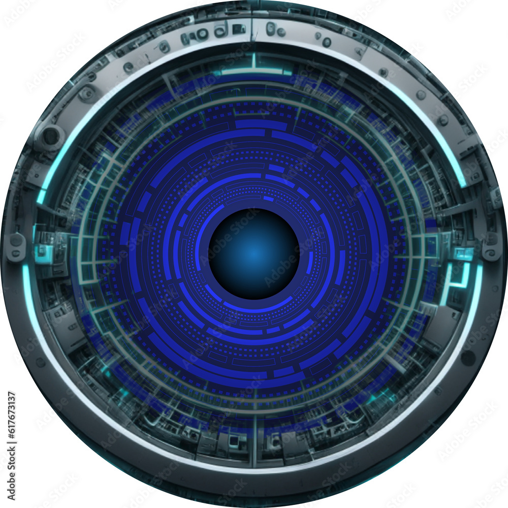 eye cyber circuit future technology concept background eye cyber circuit future technology concept background