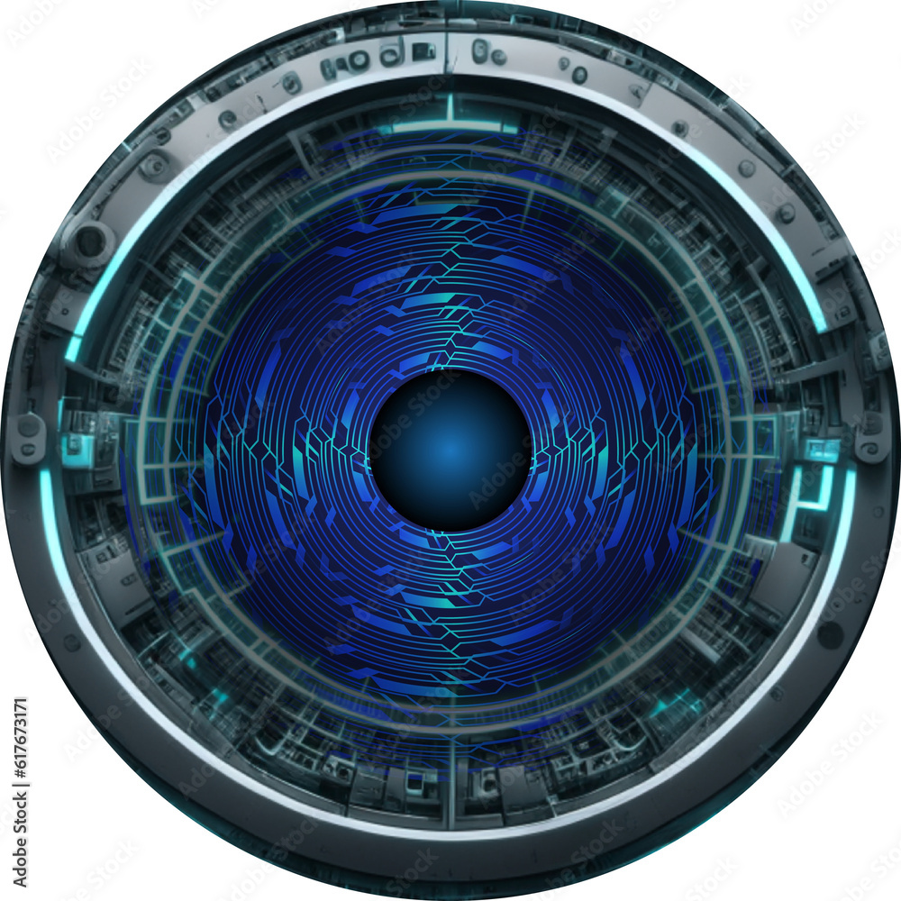 eye cyber circuit future technology concept background eye cyber circuit future technology concept background