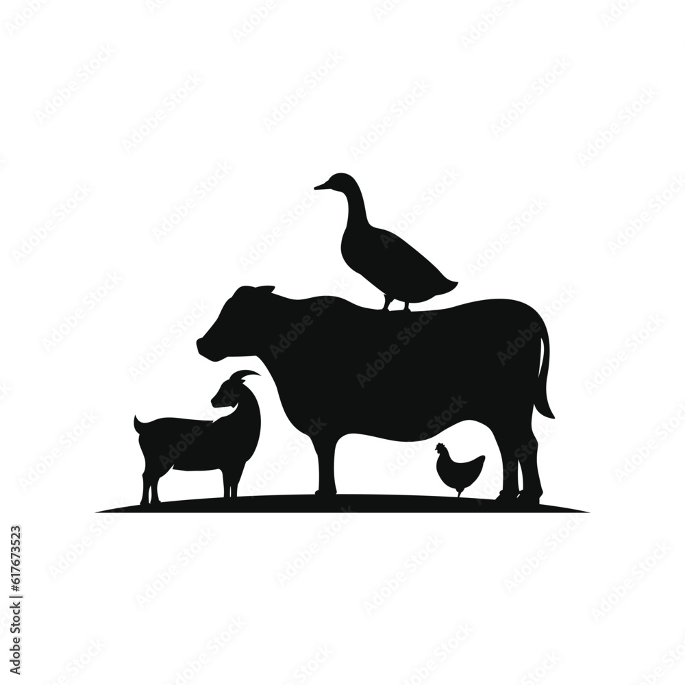 Animals icon isolated on white background