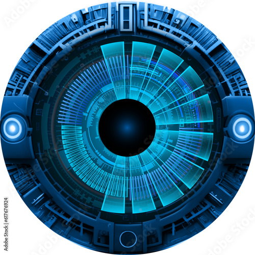 eye technology concept