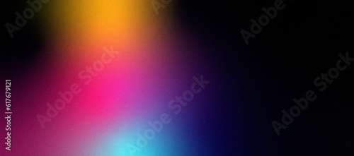 Abstract gradient background with grainy texture 