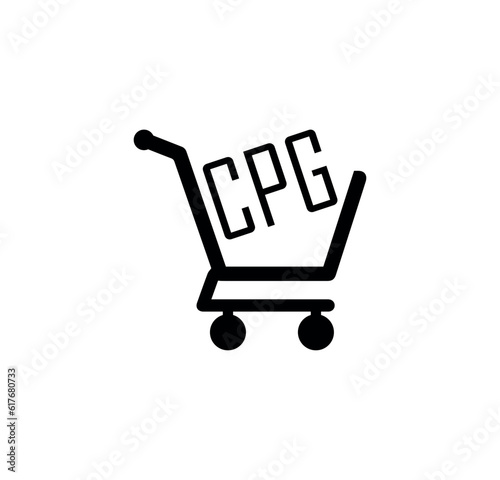 Consumer Packaged Goods text on white background