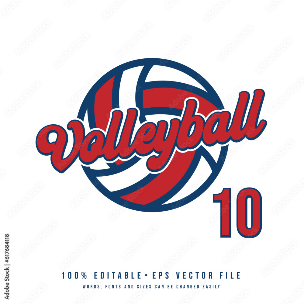 Editable volleyball jersey design vector volleyball 10 editable design