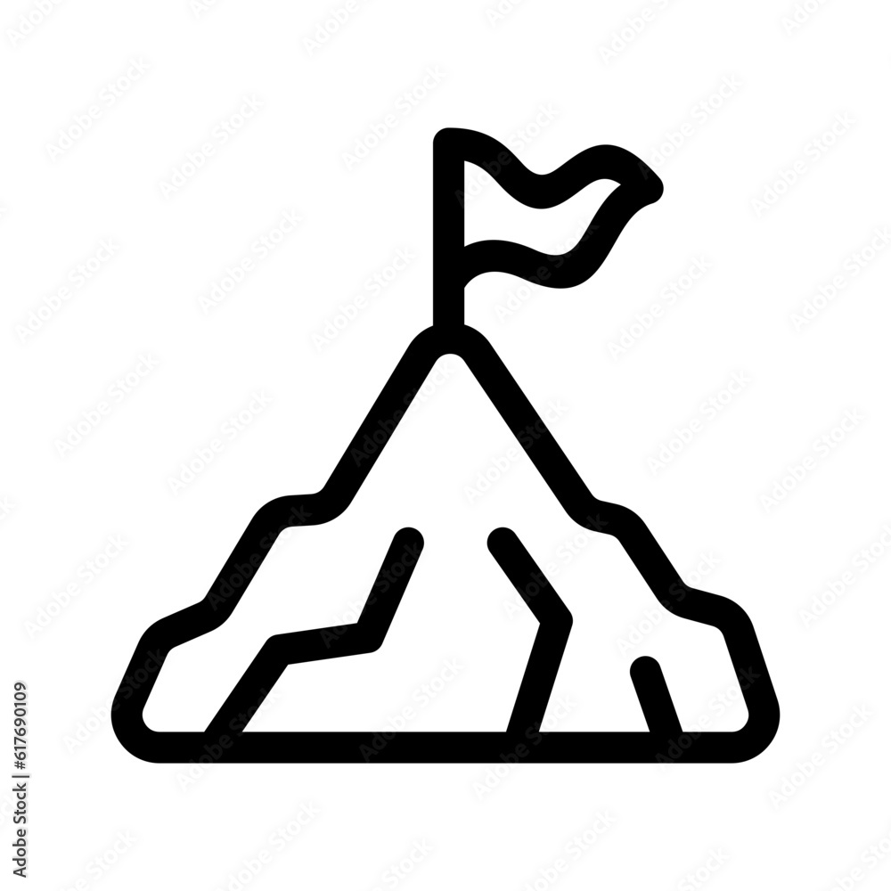 Mountain Icon Vector Symbol Design Illustration Mountain Icon Vector Symbol Design Illustration