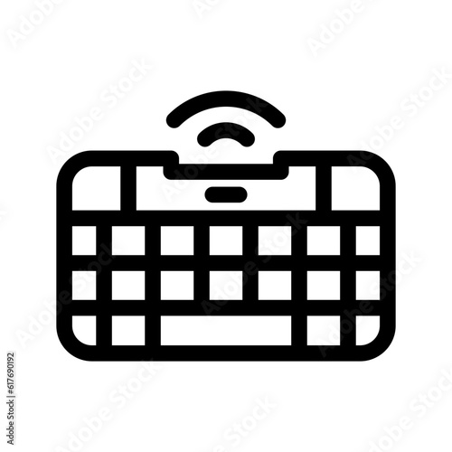 Keyboard Icon Vector Symbol Design Illustration