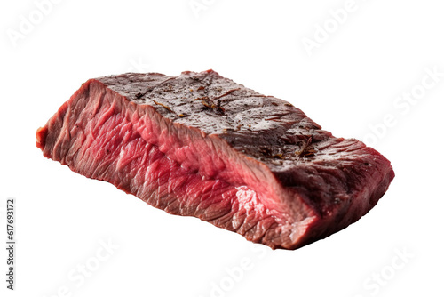 Flap Steak meat, Generative AI photo