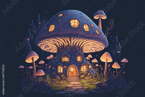 Mushroom House photo