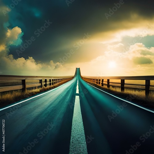 bridge over the river