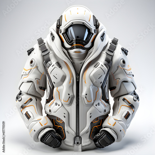 Futurism Inspired Tech Jacket Suit photo