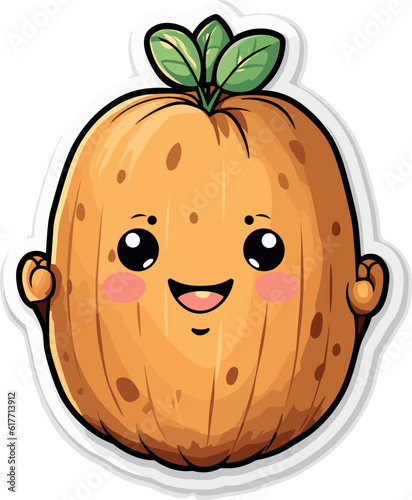 Potato kawaii Sticker
