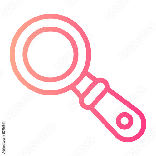 loupe gradient icon