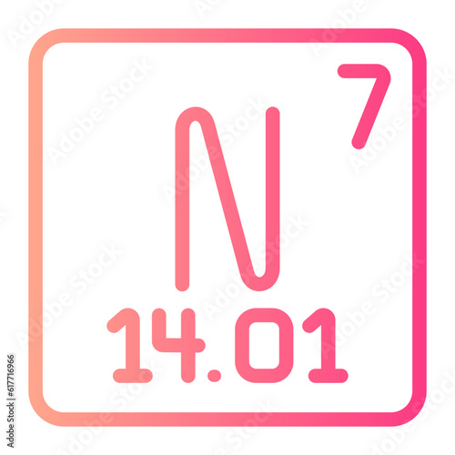nitrogen gradient icon
