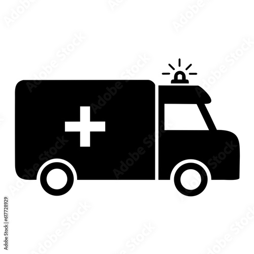 ambulance car icon